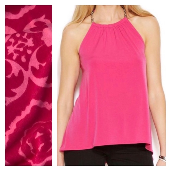 Michael Kors Tops - MK patterned halter top - like brand new